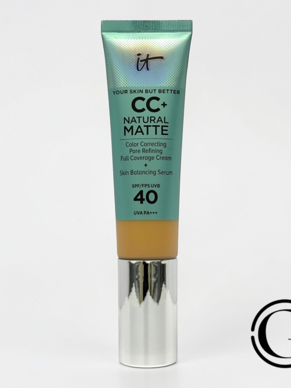 It Cosmetics Your Skin But Better CC Natural Matte Full Coverage SPF40 Med Tan